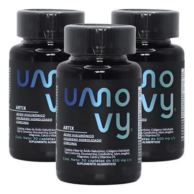 Kit 3 Umovy Ácido Hialurónico 30 Cap C\u002Fu 850 Mg | Momosie | Envío gratis