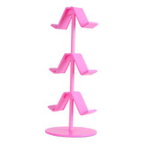 Soporte Para Controlador De Juegos, Soporte 3 Niveles Rosa