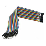 Cables Jumpers M-m 30cm X 40 Unidades