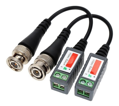 Video Balun Pasivo 720p 1080p Hdcvi Ahd Hdtvi - Cable Inclui