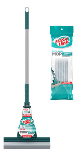 Rodo Magico Flash Limp Original Mop Limpeza Geral Plus 7671