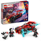 Lego Miles Morales Vs Morbius Marvel Original Spider Man