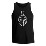 Polera Musculosa Sin Manga Gym Casco Gladiador Grafimax