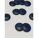 Antigua Casa De Botones Botones T 23mm Azul  X 8