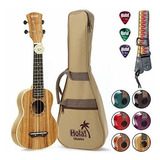 Ukulele Deluxe Hm-121zw+ Con Accesorios.