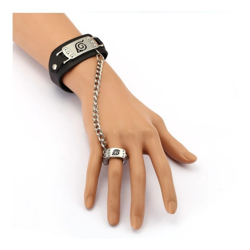 Brazalete Kohona Manilla Pulsera Anillo Naruto Aldea Hoja