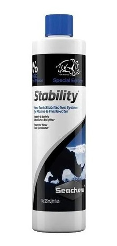 Stability 325ml Seachem (acelerador Biológico P/ Aquários)