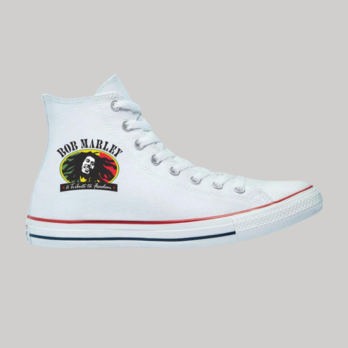 Tenis Converse Chuck Taylor All Star Bota Bob Marley 883b