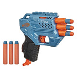 Lanzador Nerf Elite 2.0 Trio Td-3 Azul Con 6 Dardos 3+