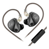 Auriculares Kz Castor Bass Version Con Switch Con Microfono