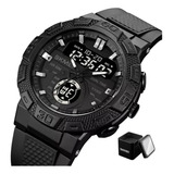 Reloj Digital Tipo Militar Deportivo Impermeabl Para Hombre 