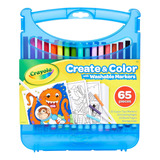 Crayola Super Tips - Estuche Para Colorear Supertips Lavabl.