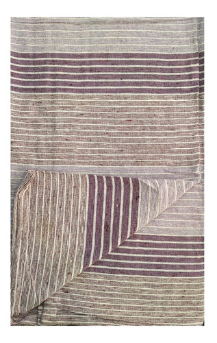 Manta/cubresillón Rústica Decorativa Stripes 150 X 225 Cm 