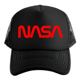 Gorra Black Unisex De Malla Nasa Espacio Universo