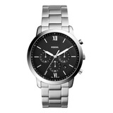 Fossil Fs5384, Reloj Hombre, Plata, Una Talla