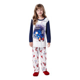 Pijama Infantil Feminino Inverno Moletinho Tamanho 2 Ao 8