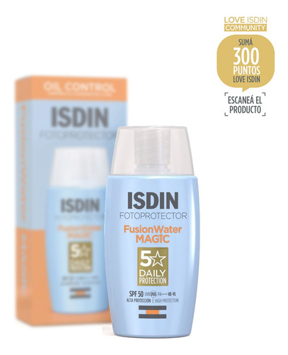 Isdin Fotoprotector Fusion Water Fps50 50ml