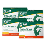 Combo X 4 X Ray Colágeno Vit B12 Vit C Zinc Y Q10 X 60 Comp.