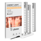 Bylifity Lampara Emergencia Recargables Sensor Luz Led 3 Pzs