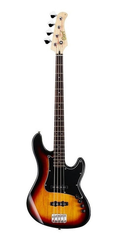 Bajo Eléctrico Cort 3 Tone Gb34jj Sunburst