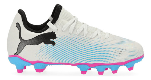 Botines Puma Niños Future 7 Play Fg Blancos 107999-01