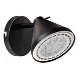 Aplique Spot Pared Móvil 1 Luz Gu10 Ar111 Led Completo