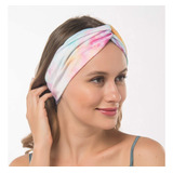 Boho Stretch Headbands Set For Women, Bohomian Tie Dye Knott