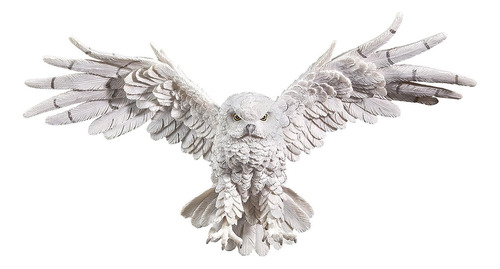Diseño Toscano Mystical Spirit Owl Escultura De Pared, 19 Wx