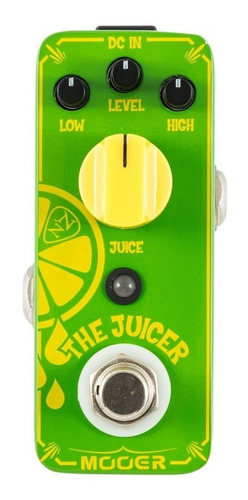 Micro Pedal Efecto Mooer The-juicer Overdrive Guitar Cuot