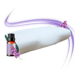 Travesseiro Ortopédico Latéx Aromatizado Para Dormir De Lado