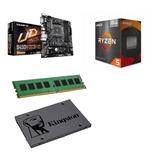 Kit Actualización Amd Ryzen 5 5600g B550m Ram 8g Ssd 240g Kt