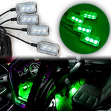 Luces Led Ambiental Interior Para Auto 4 Leds Tuning