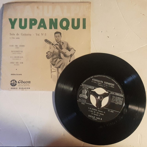 Atahualpa Yupanqui - Solo De Guitarra Vol 8 - Single Lp