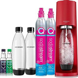 Paquete Para Hacer Agua Con Gas Sodastream Terra (rojo)