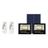 Lámpara Solar 2 Focos+panel+2 Controles Encendida Hasta 6hrs