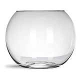 Vaso Aquário Pequeno 1 Litro Vidro Transparente Decorativo