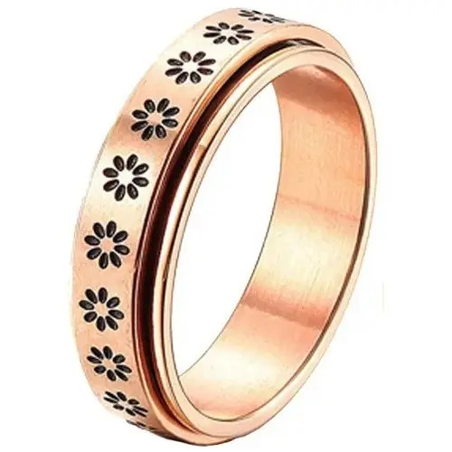 Anillo Giratorio Anti-estres Ansiedad - Acero Inoxidable -