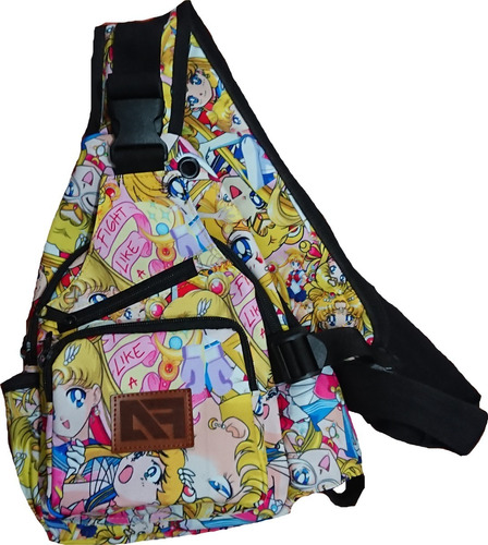 Mariconera Mochila Sling Cruzada Sailor Moon