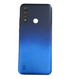 Tapa Trasera Para Motorola G8 Power Lite Xt2055 Mora Azul