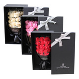 3 Cajas Ramo De Rosas De Jabón San Valentín 38x20 Regalo