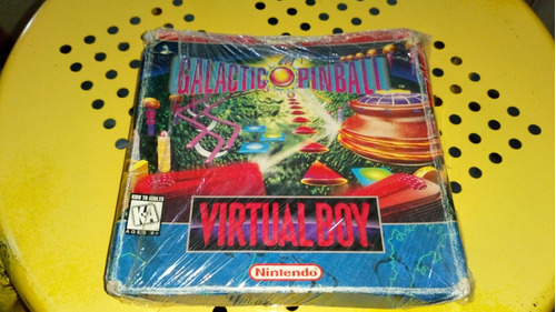 Nintendo Virtual Boy Videojuego Galactic Pinball Completo