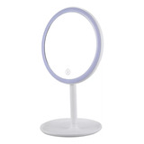 Espejo Maquillaje Luz Led Touch Usb Regulable Con Base