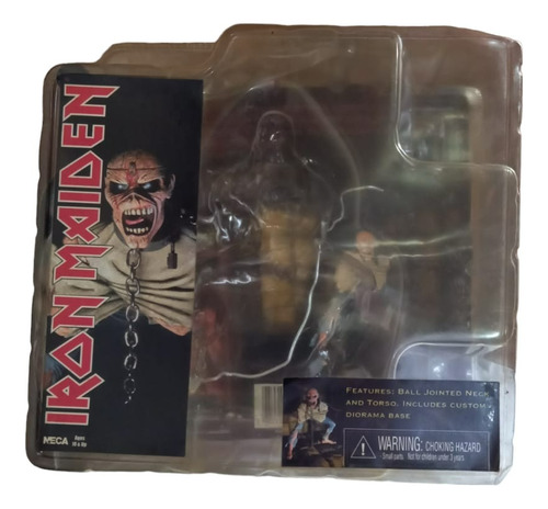 Eddie Iron Maiden Piece Of Mind Neca S/ Boneco 