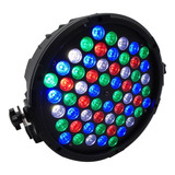 Foco Slim Par 60 Led Rgbw Luces De Fiesta