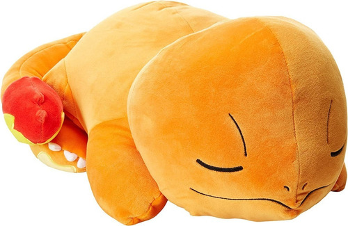 Peluche Pokemon Charmander Dormilon 45 Cm Nuevo Original