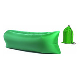 Lazy Bag Puff Sillón Cama Inflable Reposera Colchonta Pileta