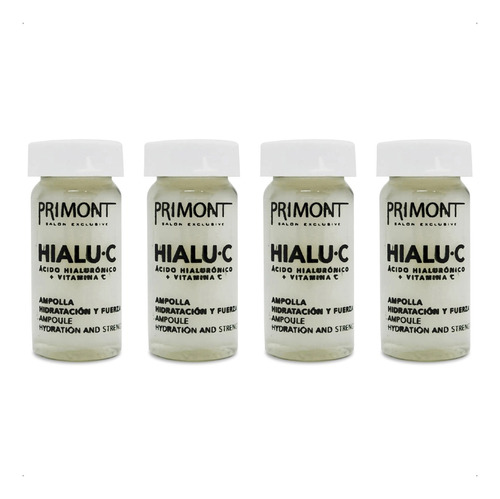 Primont Hialu C Ampolla Capilar Acido Hialurónico 4u (10ml)
