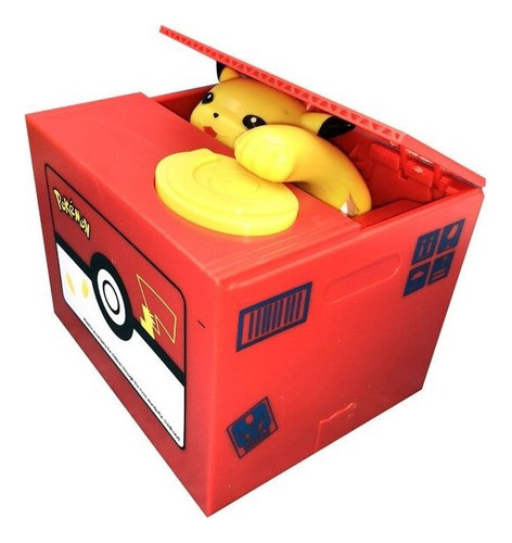 Hucha Electrónica Pokémon Pikachu Bank Anime Robo Moneda M