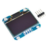  Modulo Oled Display Blanco 128x64 I2c Arduino 0.96 Pulgadas
