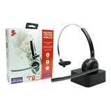 Headset Office Fone Escritório Sem Fio Bluetooth Atendente